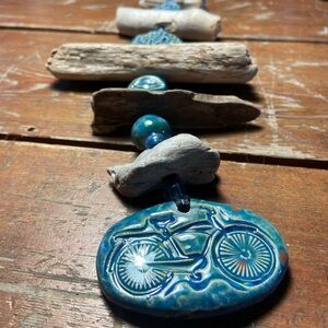 Wind chime- Enjoy the ride - cute wind chime with bicycle